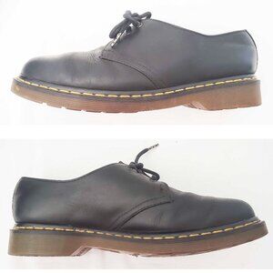 Dr. Martens For Life Unisex 13377 Black Leather Oxford Shoes Low Top 10 M / 11 L